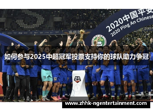 如何参与2025中超冠军投票支持你的球队助力争冠
