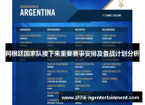 阿根廷国家队接下来重要赛事安排及备战计划分析 阿根廷国家队接下来重要赛事安排及备战计划分析